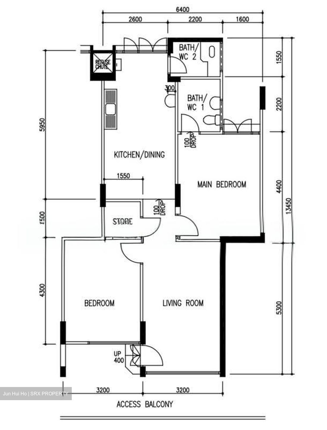 Blk 285 Tampines Street 22 (Tampines), HDB 3 Rooms #561026721